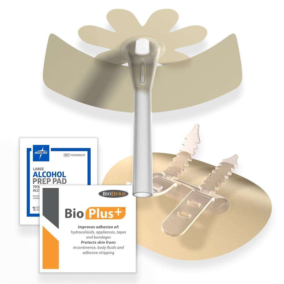 Men's Liberty Acute External Catheter with CathGrip Securement Device - Each - Image 1