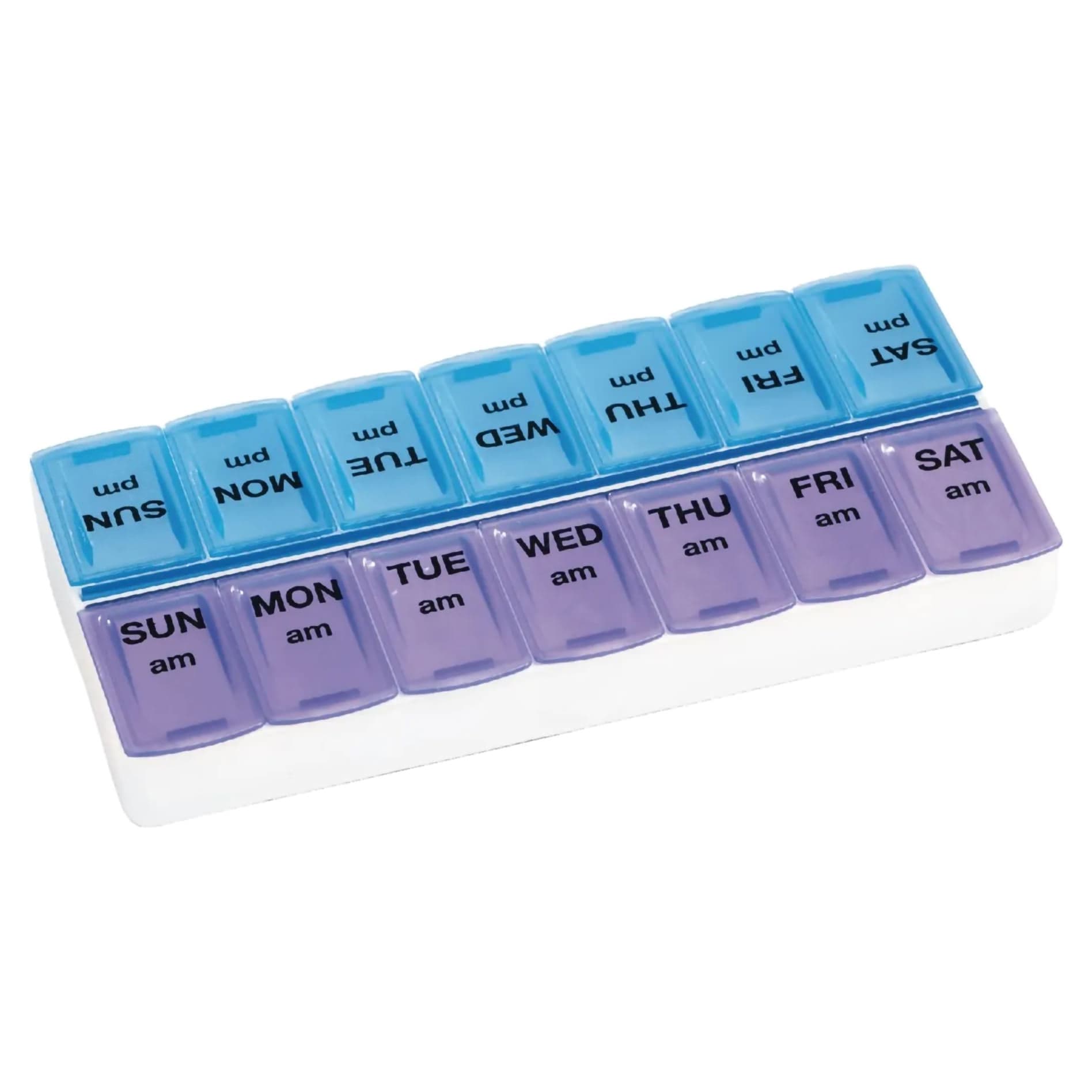 Apex Weekly Twice-a-Day Pill Organizer, Large