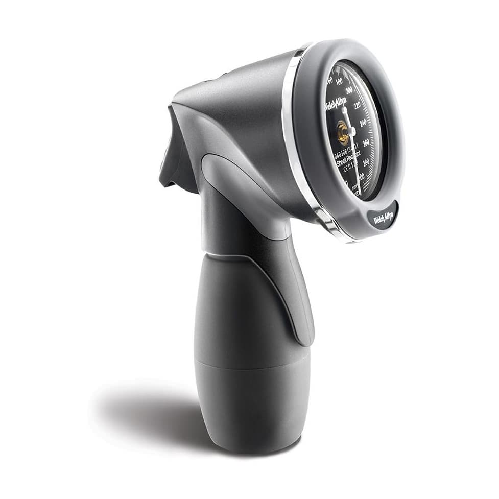 Welch Allyn DS66 Trigger Aneroid Sphygmomanometer Kit - Multiple Nylon Cuffs, Palm Style - Image 2