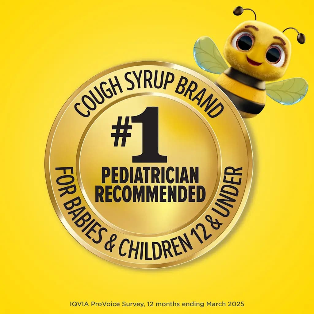 Zarbee's Naturals Baby Cough Syrup with Dark Honey and Zinc, 2 oz - Image 8