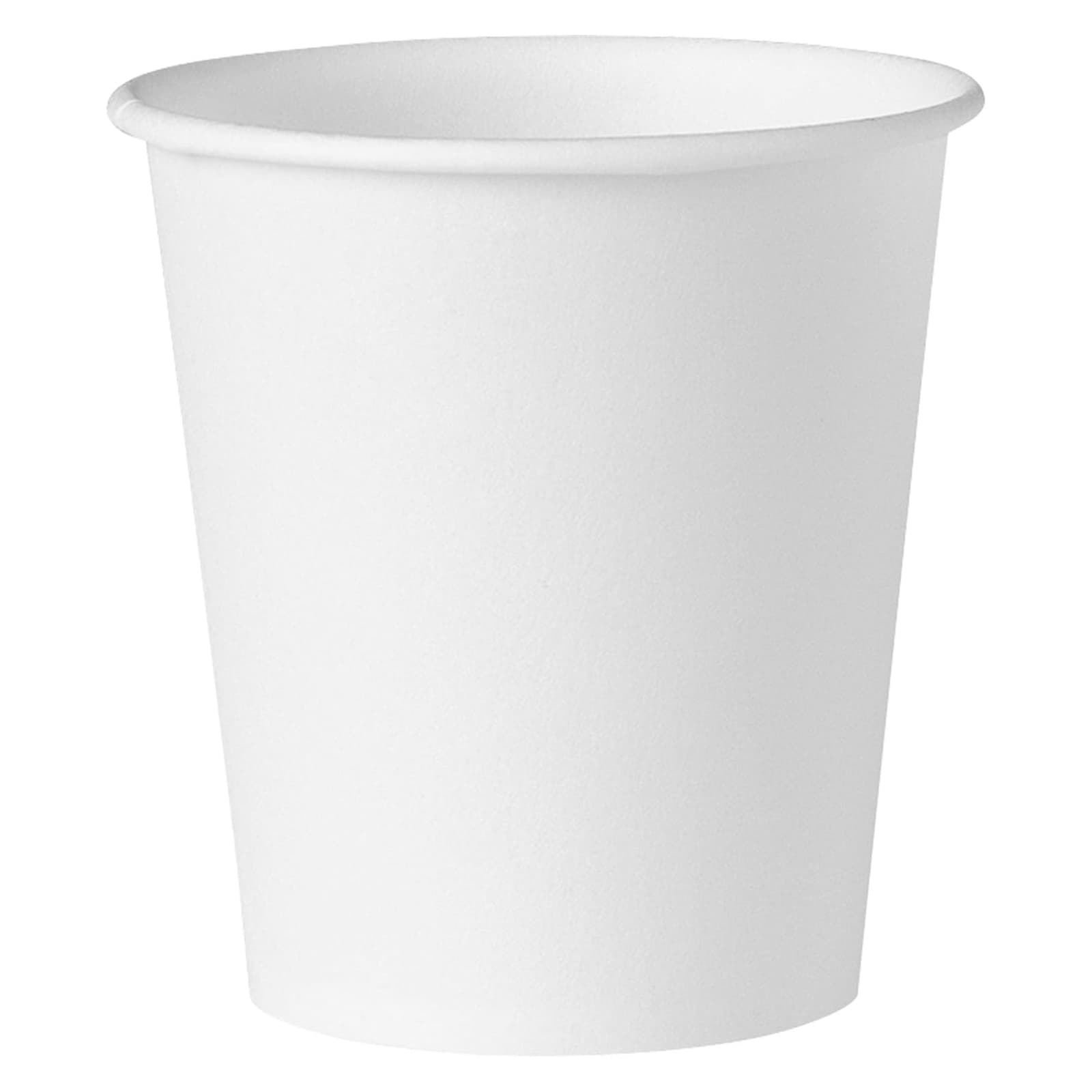 Bare Eco-Forward Drinking Cup White Without Graduations Without Handle Cold, 3 oz. - Case of 5000 - Image 1