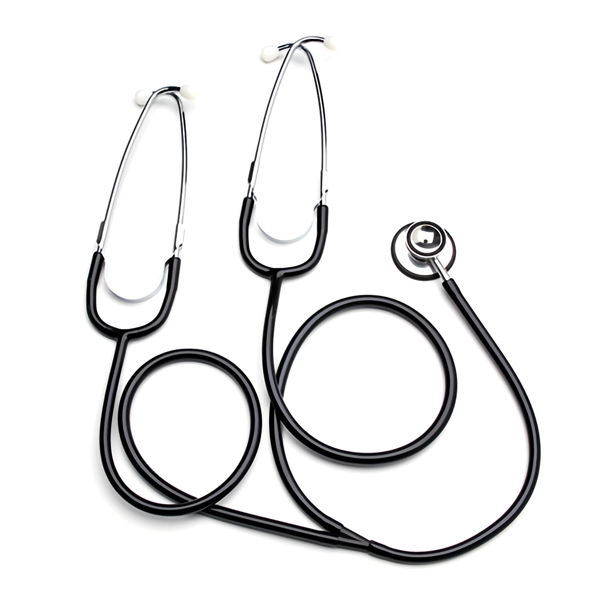 McKesson Dual Head Teaching Stethoscope, Black - Image 2