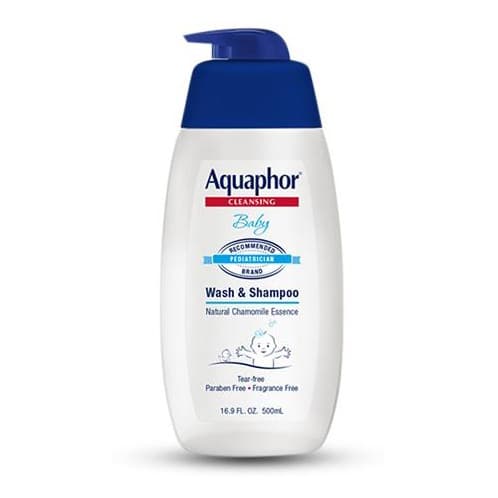 Aquaphor Baby Wash and Shampoo, Unscented - Image 1