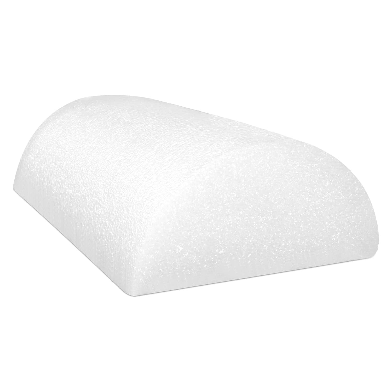 CanDo PE Foam Roller, Half Round, 4 x 12 Inch - Image 1
