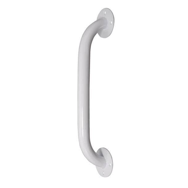 Drive Medical Powder Coated Grab Bar, White, 12 Inch - Case of 3 - Image 1