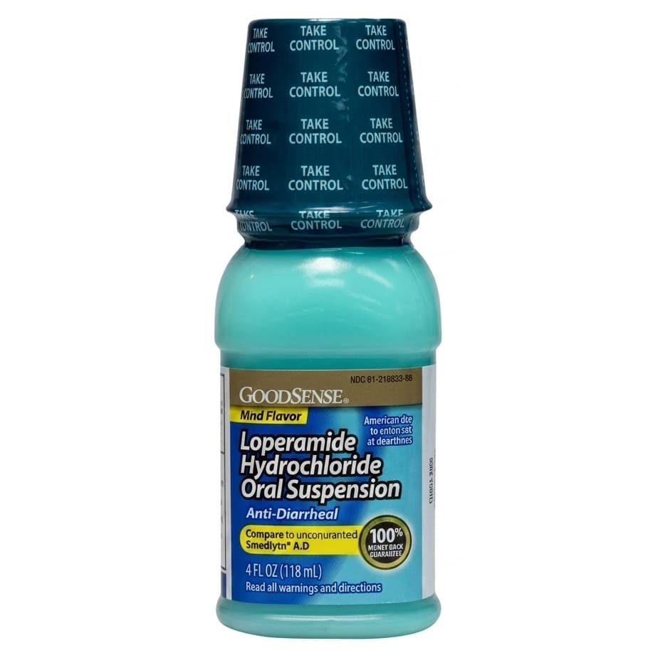 GoodSense Loperamide Hydrochloride Anti-Diarrheal Oral Suspension, 4 oz - Image 1