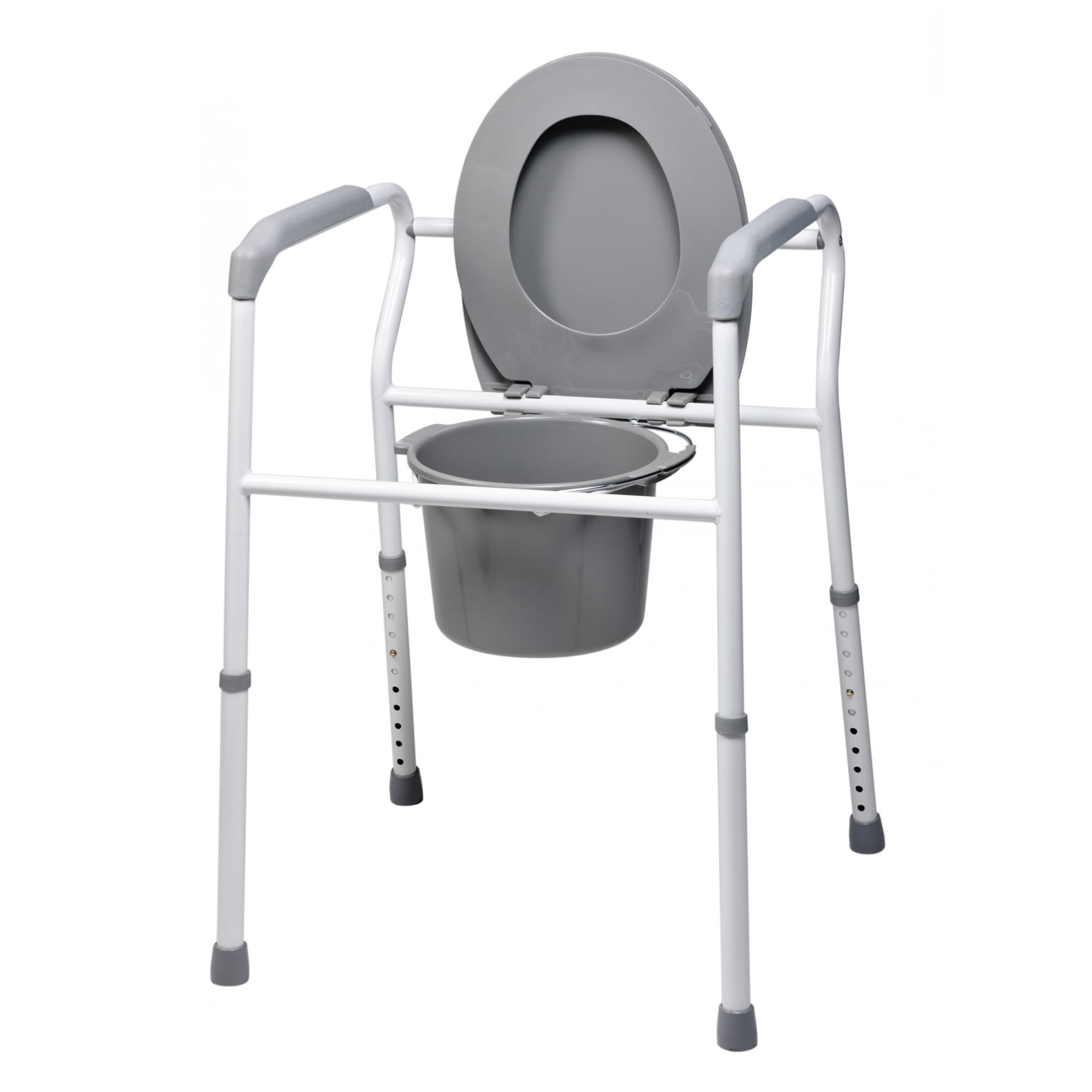 Lumex Platinum Collection 3-in-1 Steel Commode - Case of 4