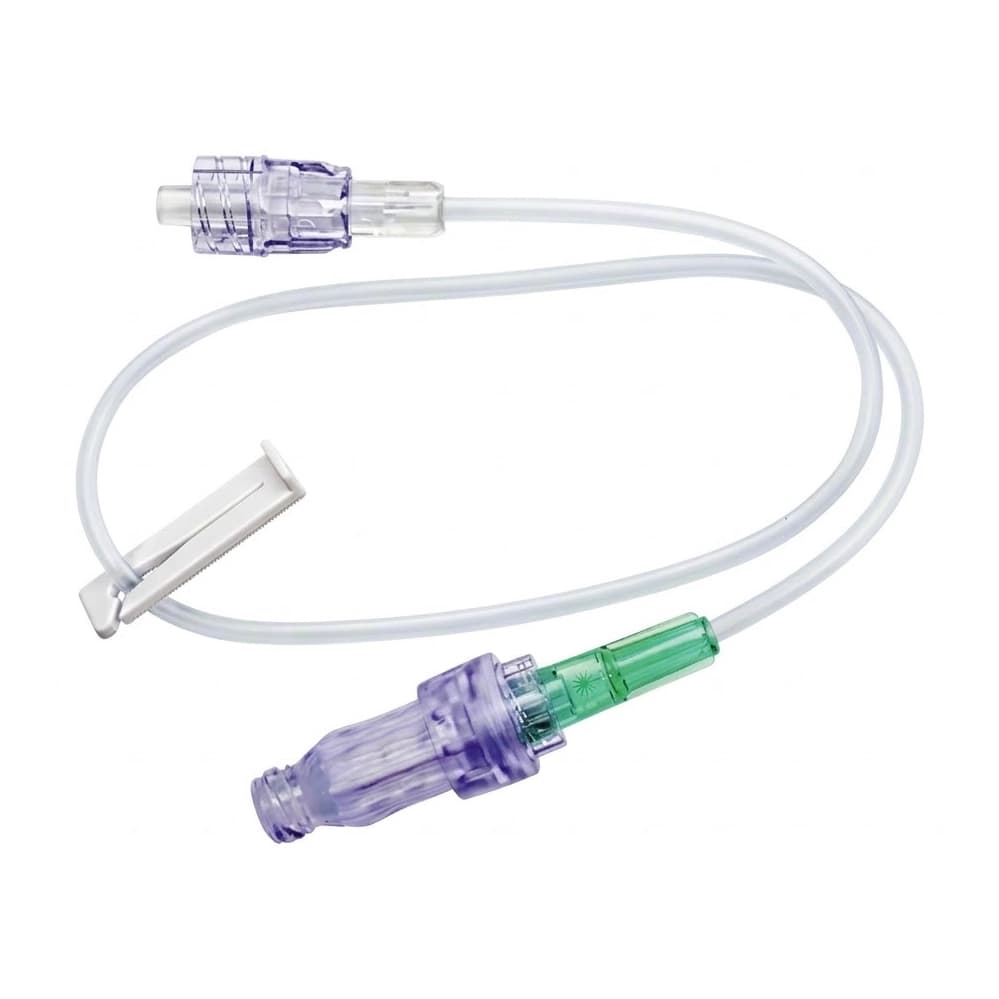 Caresite IV Extension Set Without Filter, Small Bore, Removable Slide Clamp - Each - Image 1