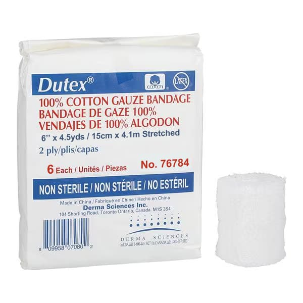 Gentell Dutex 100% Cotton 2-Ply Conforming Bandages - Image 1