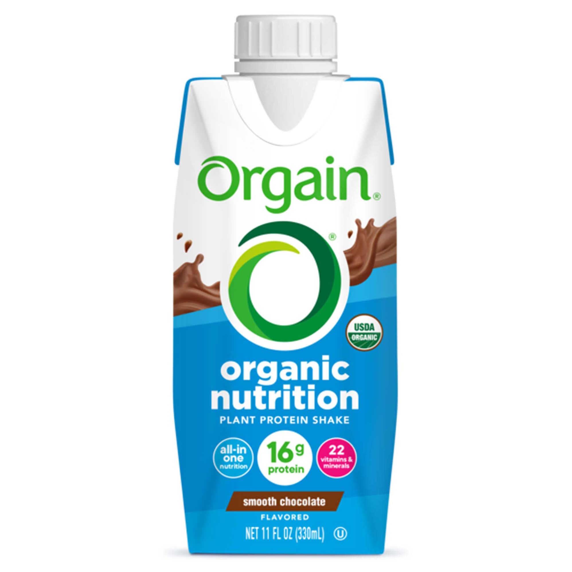 Orgain Organic Plant-Based Protein Nutritional Shake - Image 1