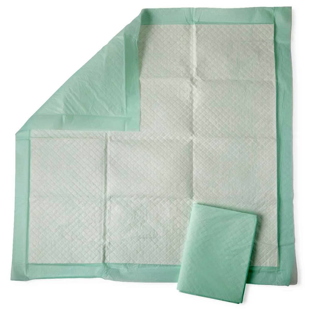 Medline Protection Plus Disposable Underpads, High Absorebency, 23" x 36" Inch - Package of 5 - Image 1