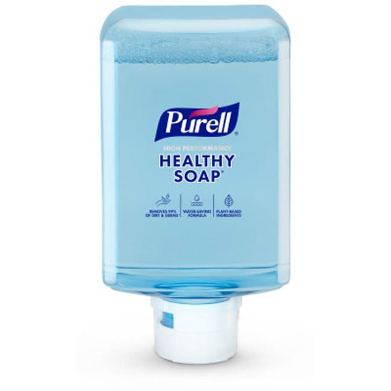 Purell Healthy Soap with Clean Release Technology Foam Refill for ES10 Dispenser, Scented, 1200 ml - Case of 2 - Image 1