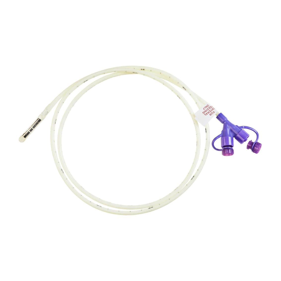 Kangaroo Nasogastric Feeding Tube without Stylet, 12 Fr, 43" - Each - Image 1