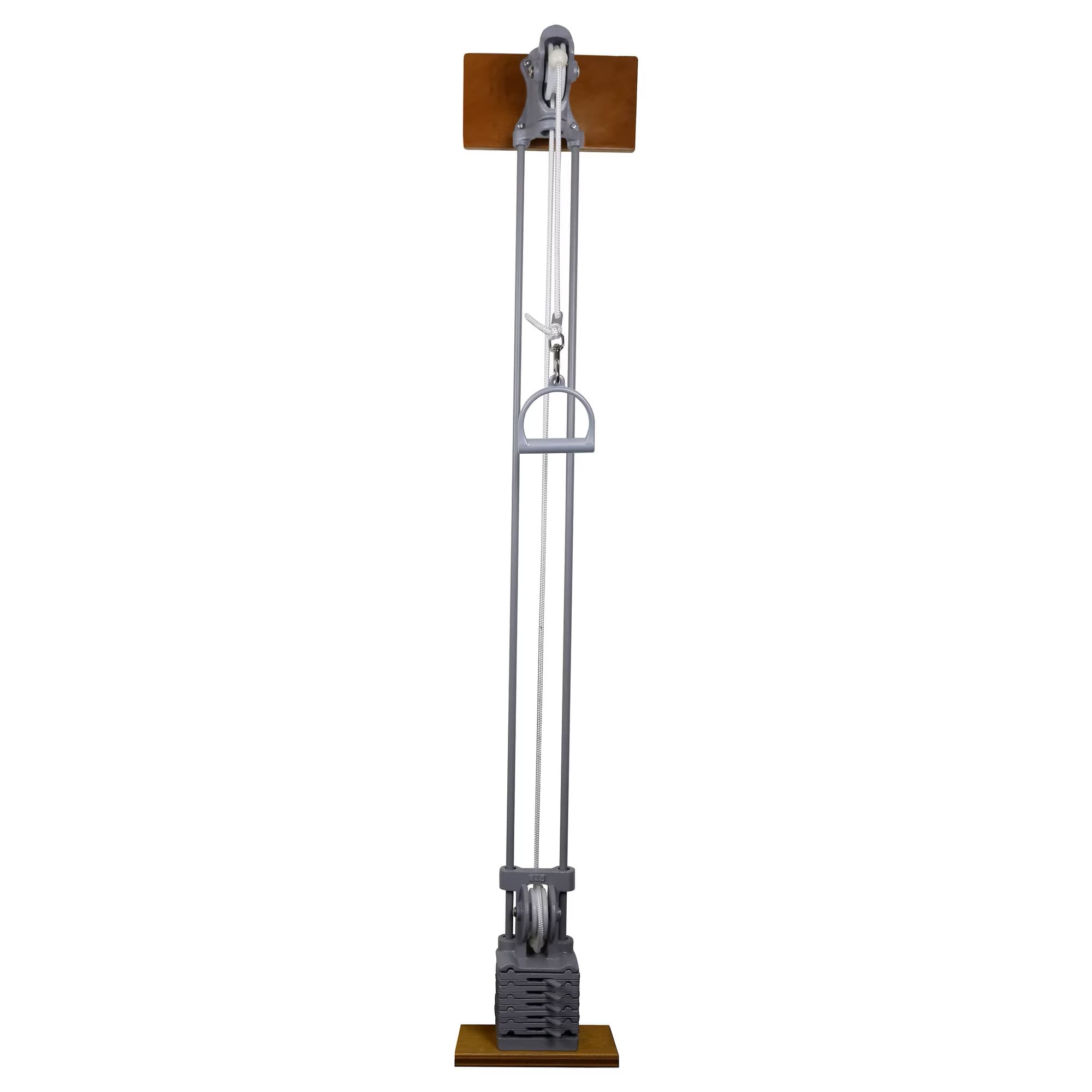 CanDo Chest Weight Pulley System, Single handle, 5 X 2.2 Lbs. - Image 1