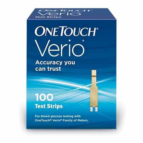 LifeScan OneTouch Verio Diabetes Test Strip - Box of 100 - Image 1