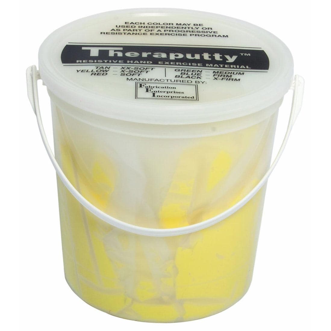 Theraputty Standard Exercise Putty, 5 Lbs, Yellow, Extra Soft - Image 1
