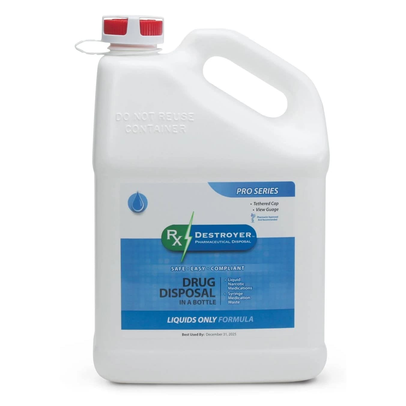Rx Destroyer Liquid PRO Series Drug Disposal System for Liquid Medication Only - Image 1