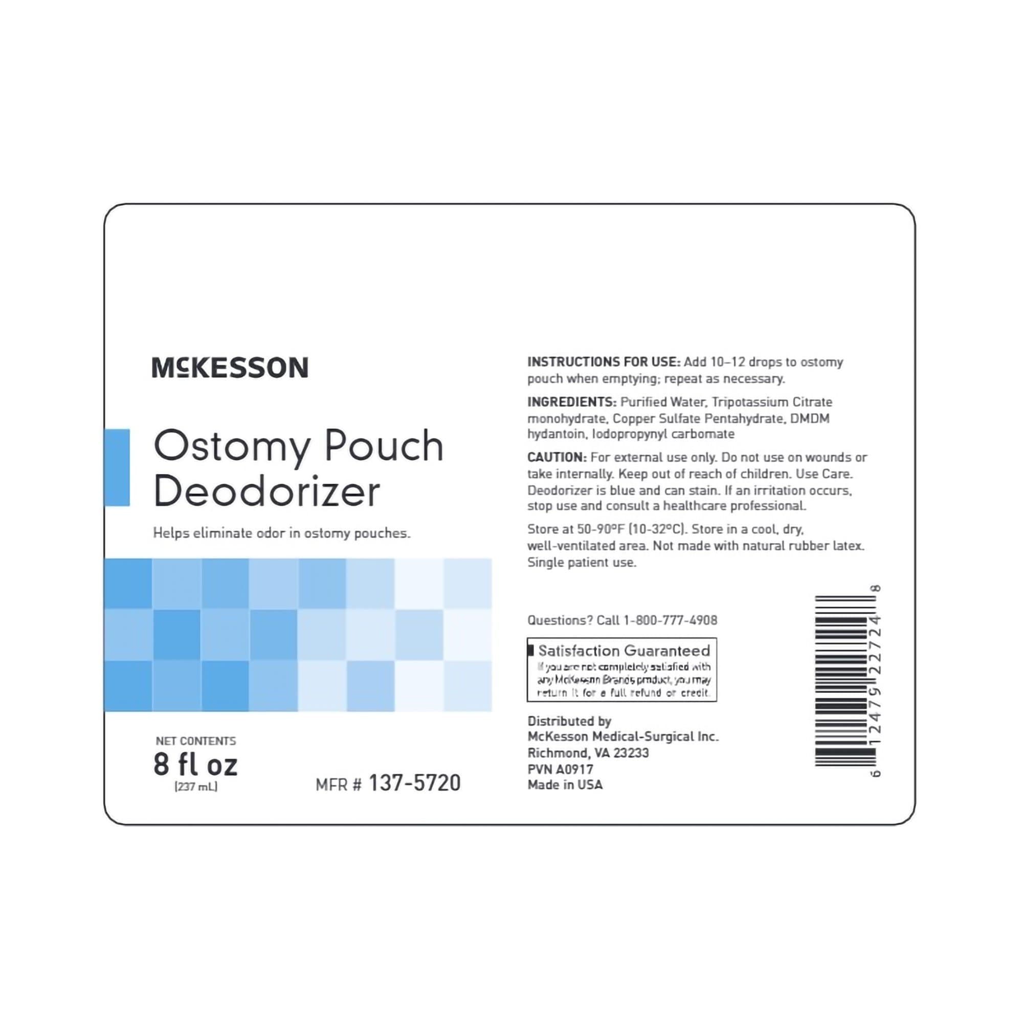 McKesson Ostomy Pouch Deodorizer, 8 oz - Image 2