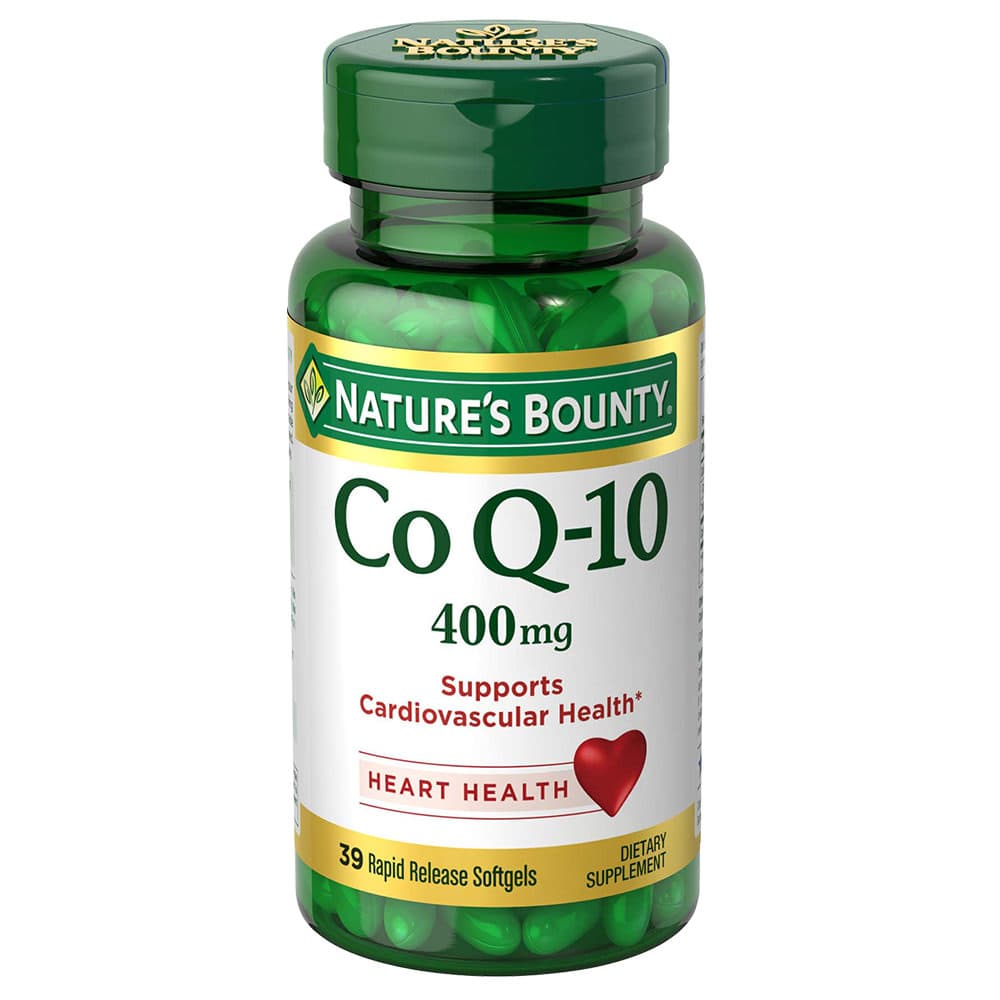 Nature's Bounty COQ10 Softgels, 400 mg - Bottle of 39 - Image 1