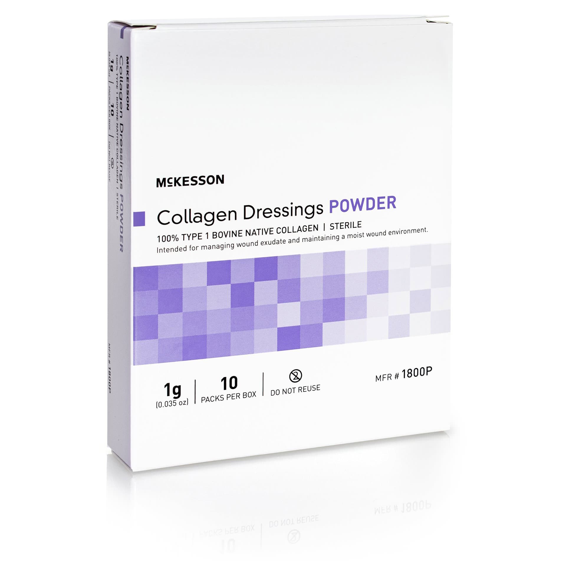 McKesson Collagen Dressing Powder 1 Gram