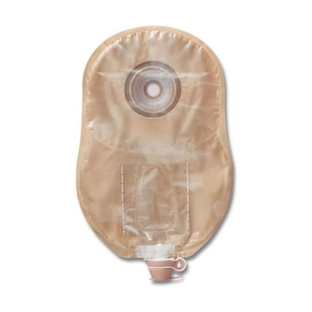 CeraPlus Soft Convex 1-Piece Pre-Cut Urostomy Pouching System, 1-1/8 Inch - Box of 5 - Image 1
