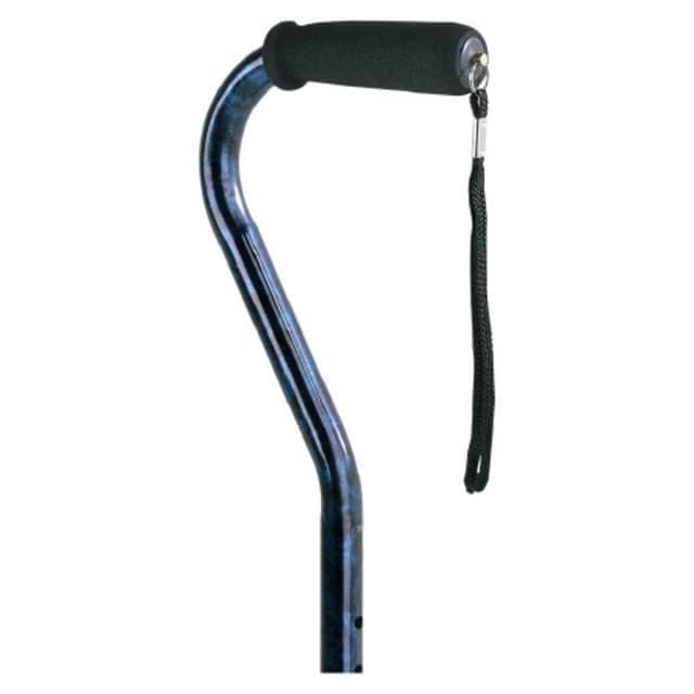 Carex Aluminum Offset Cane with Padded Handle - Image 1