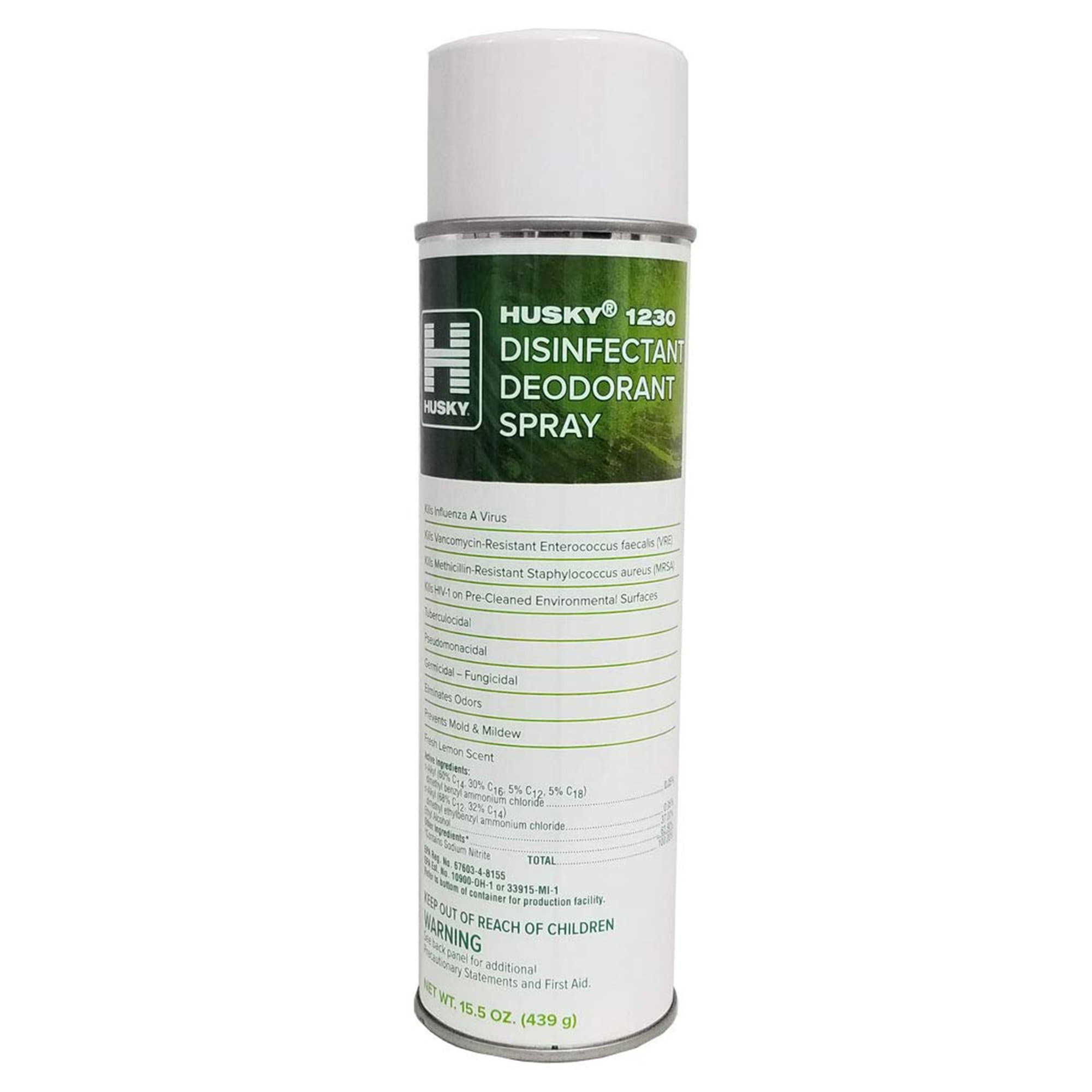 Husky 1230 Surface Disinfectant Can Liquid NonSterile - Image 1