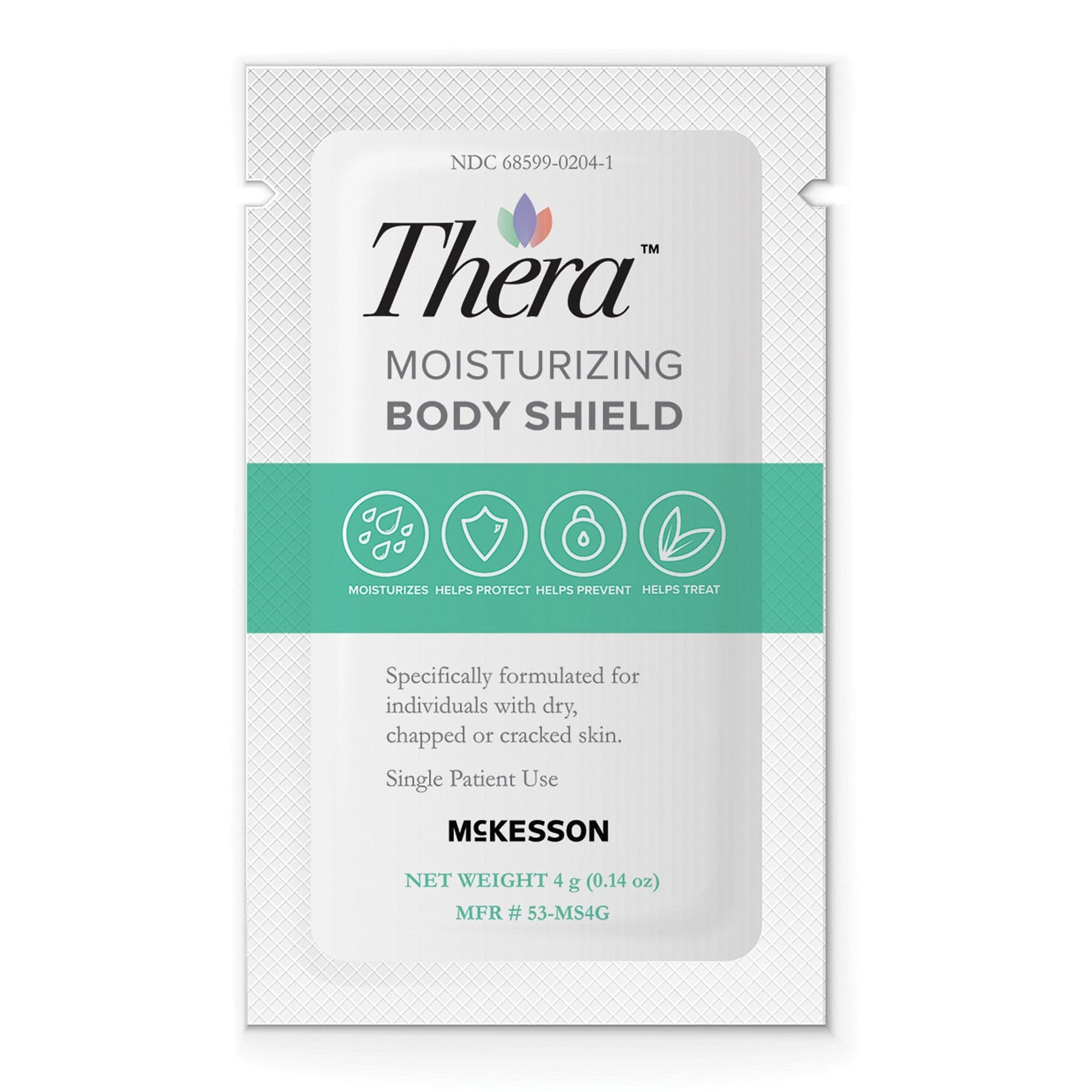 Thera Moisturizing Body Shield, Individual Packet, 4 Gram - Box of 144 - Image 1