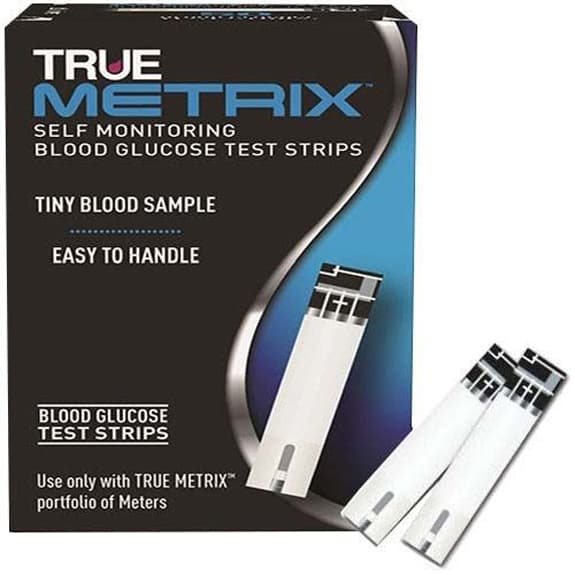 True Metrix Blood Glucose Test Strips - Box of 100 - Image 1
