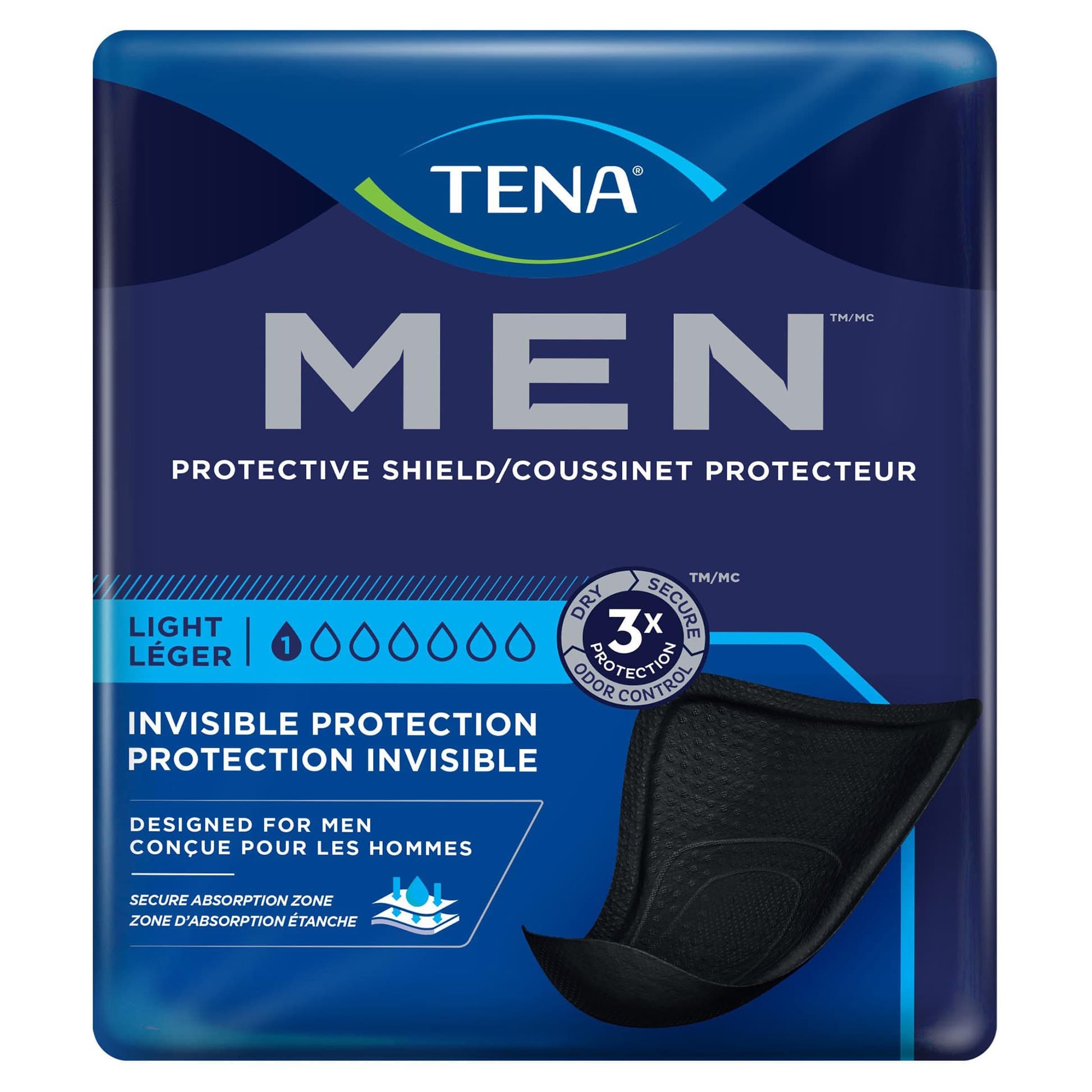 TENA Men Protective Shield, Light Absorbency - Image 3
