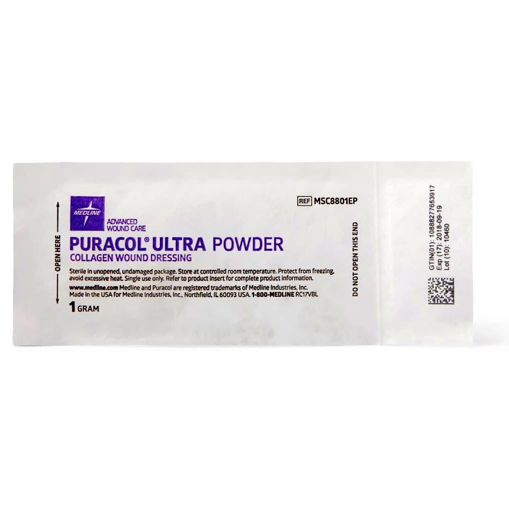 Puracol Ultra Powder Collagen Wound Dressing, 1 Gram - Each - Image 1