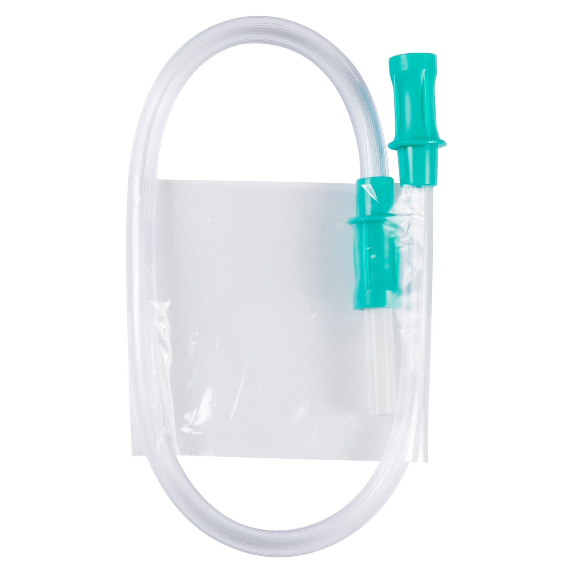 McKesson Suction Connector Tubing Clear Sterile, 0.188 Inch I.D., 1-1/2 Foot Length, 7.66 mm OD - Each - Image 1