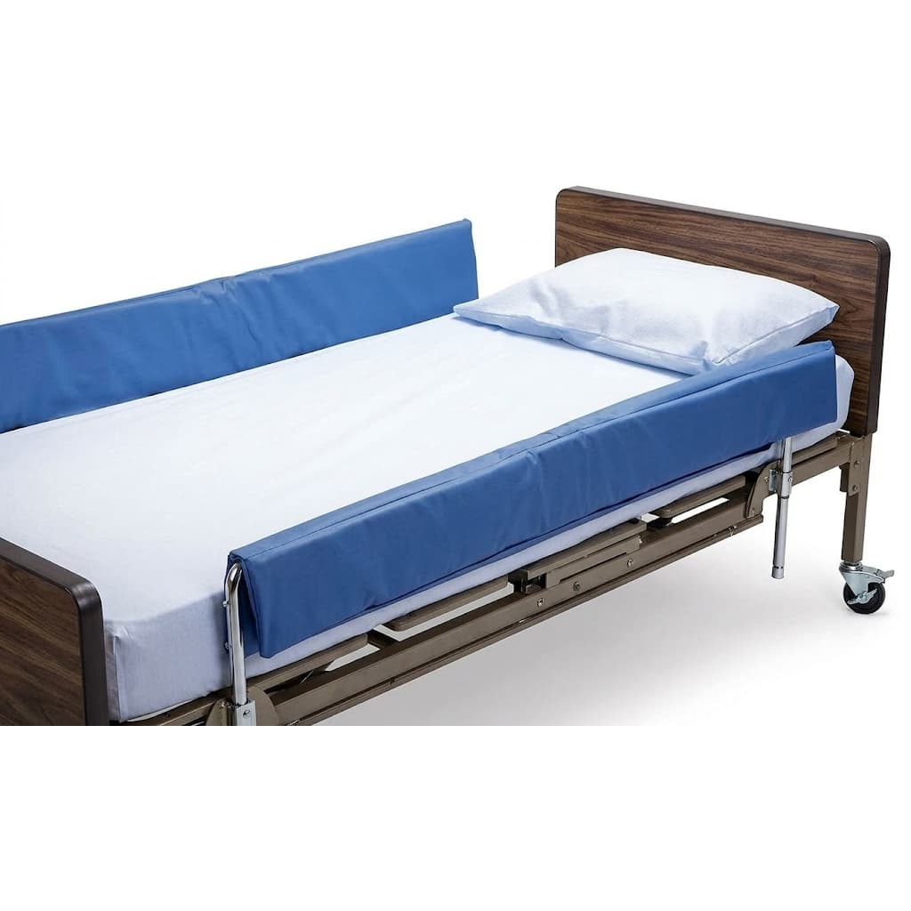 Skil-Care Cushion Top Bed Side Rail Bumper Pad, 60 Inch - Pair - Image 1