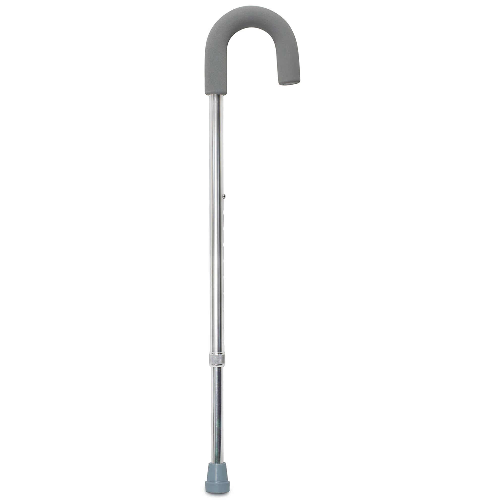 McKesson Aluminum Foam Grip Round Handle Cane - Case of 6 - Image 1