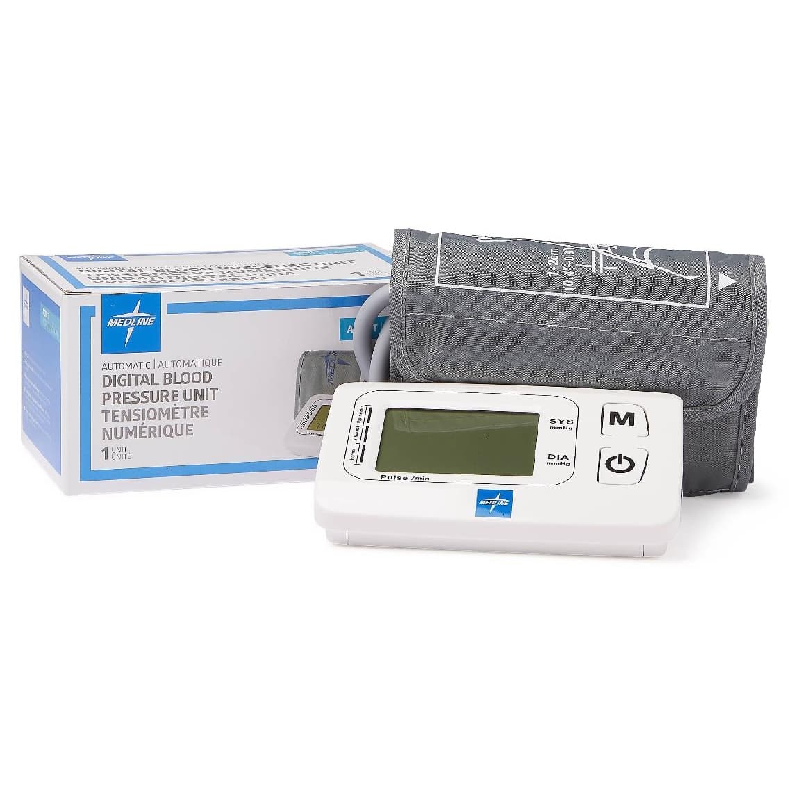 Medline Automatic Digital Upper Arm Adult Cuff BP Monitor - Image 1