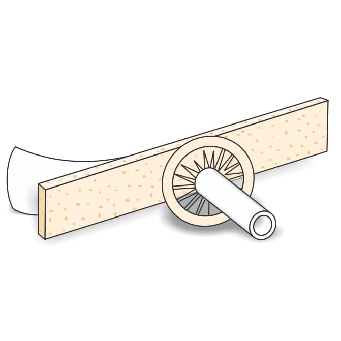 Uro-Con Texas-Style Male External Catheter with Urofoam-1, 35 mm, 2 Inch - Each - Image 1