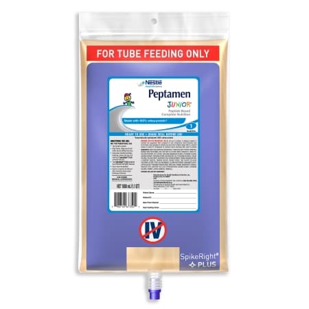 Peptamen Junior 1 Kcal RTH Pediatric Tube Feeding Formula, Unflavored - Each - Image 1