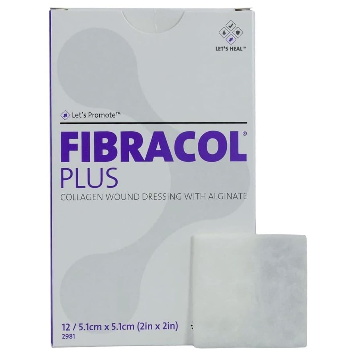 Fibracol Plus Collagen Wound Dressing with Alginate - Image 1