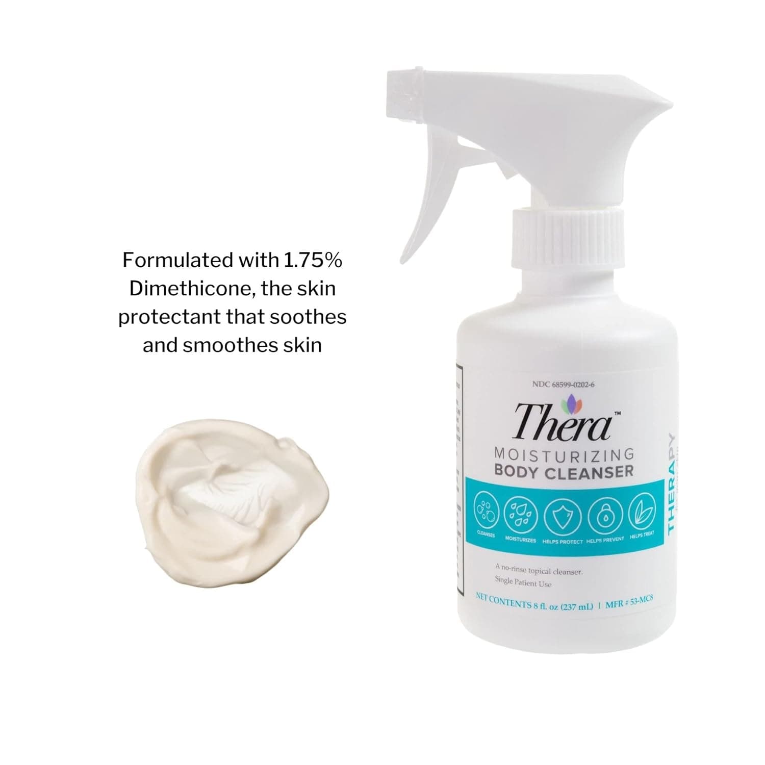 Thera Moisturizing Body Cleanser, 8 oz - Image 7