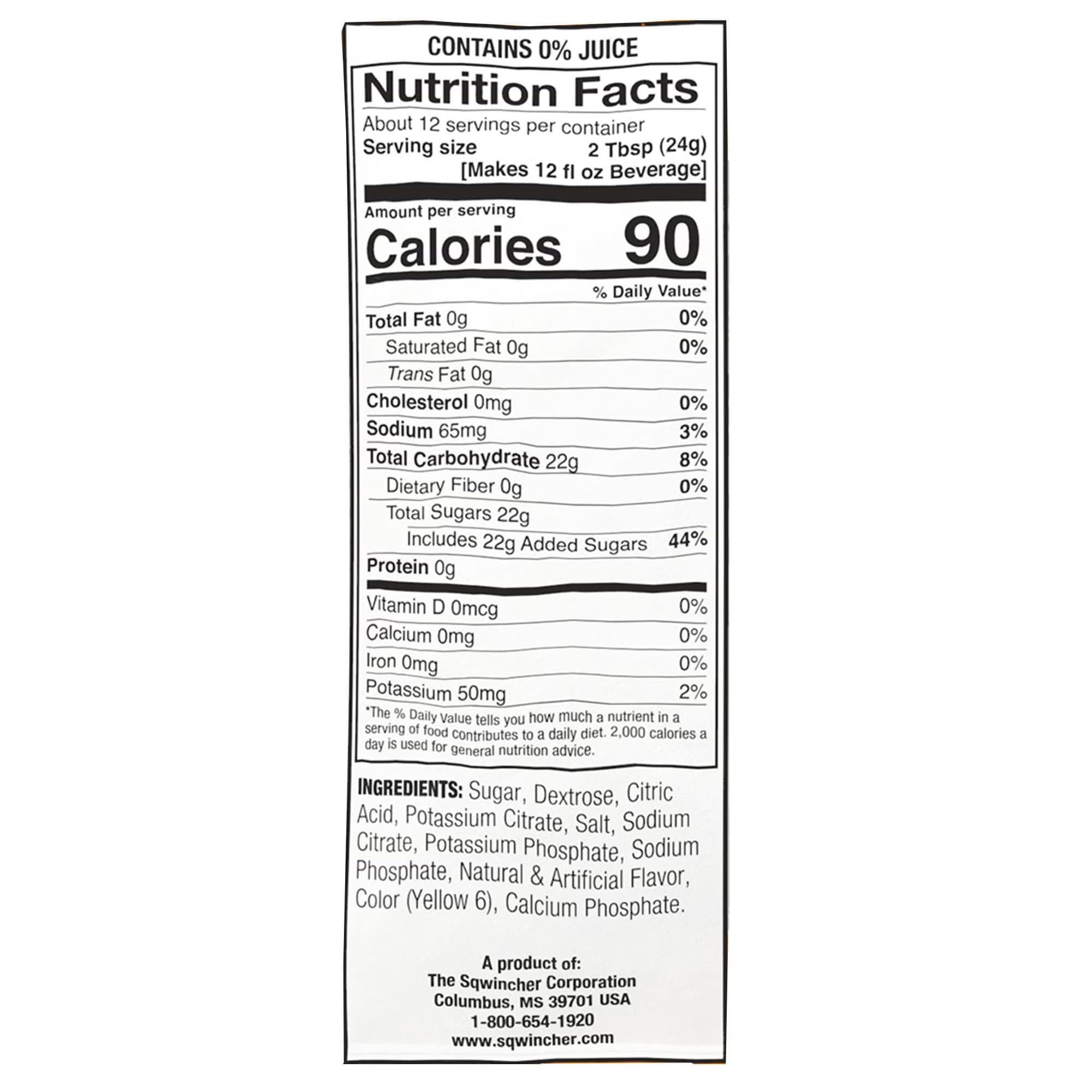 Sqwincher Powder Pack Electrolyte Replenishment Drink Mix - Image 3