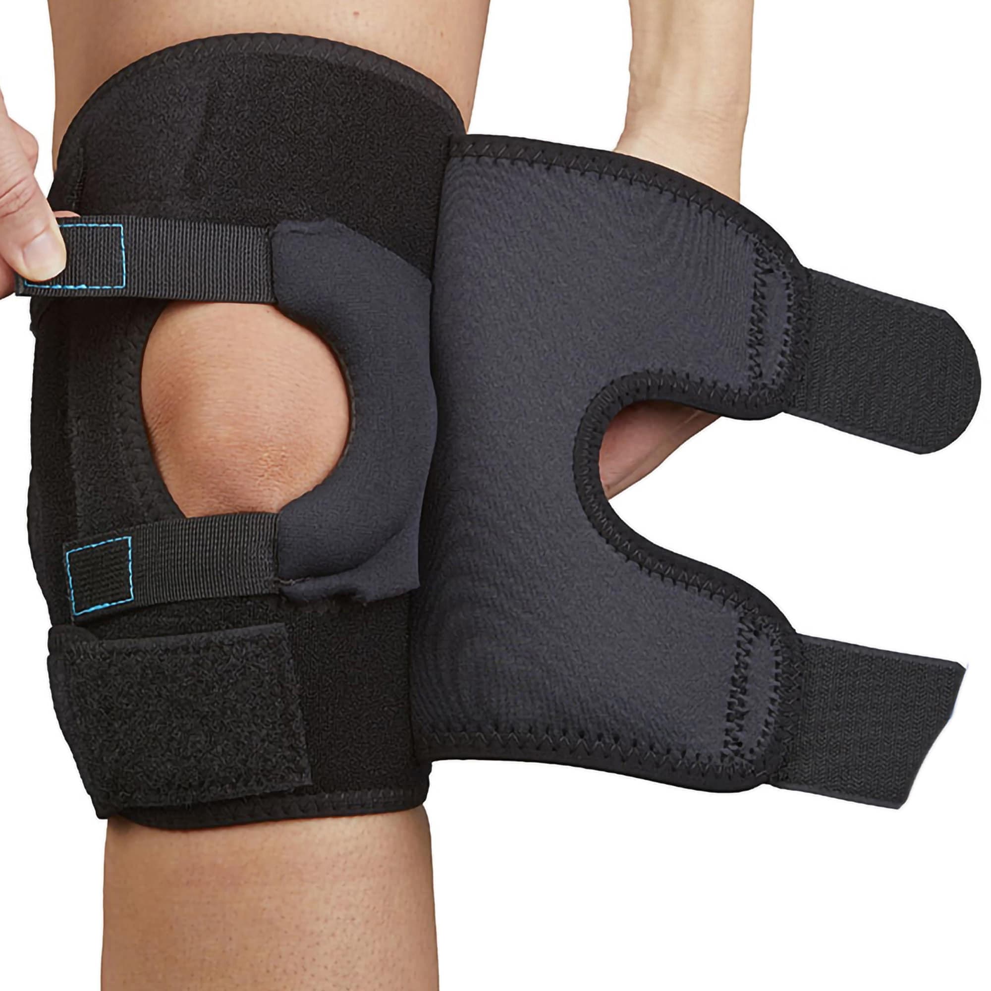 Dynatrack Plus Patella Stabilizer Left or Right Knee, Black - Image 3