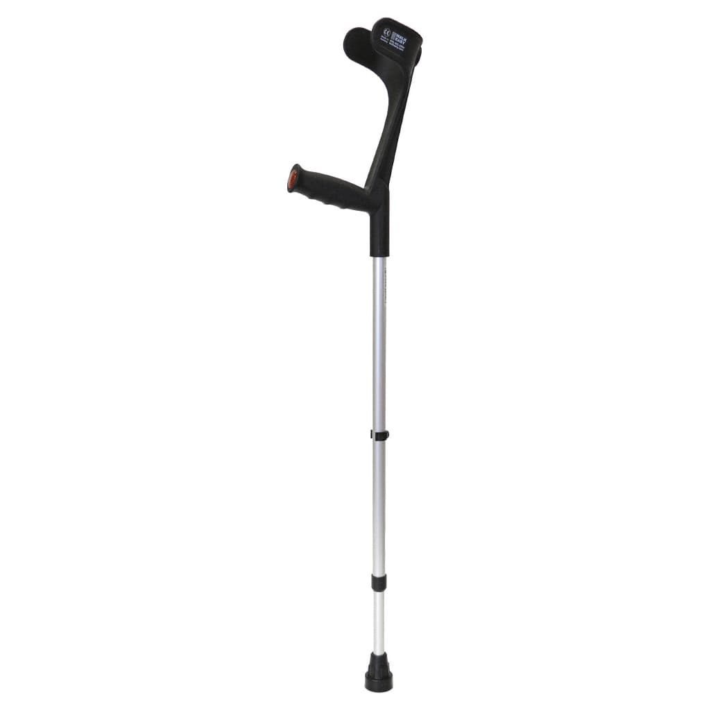 Walk Easy Adult Forearm Crutches with Deep Open Half Cuff - Image 1