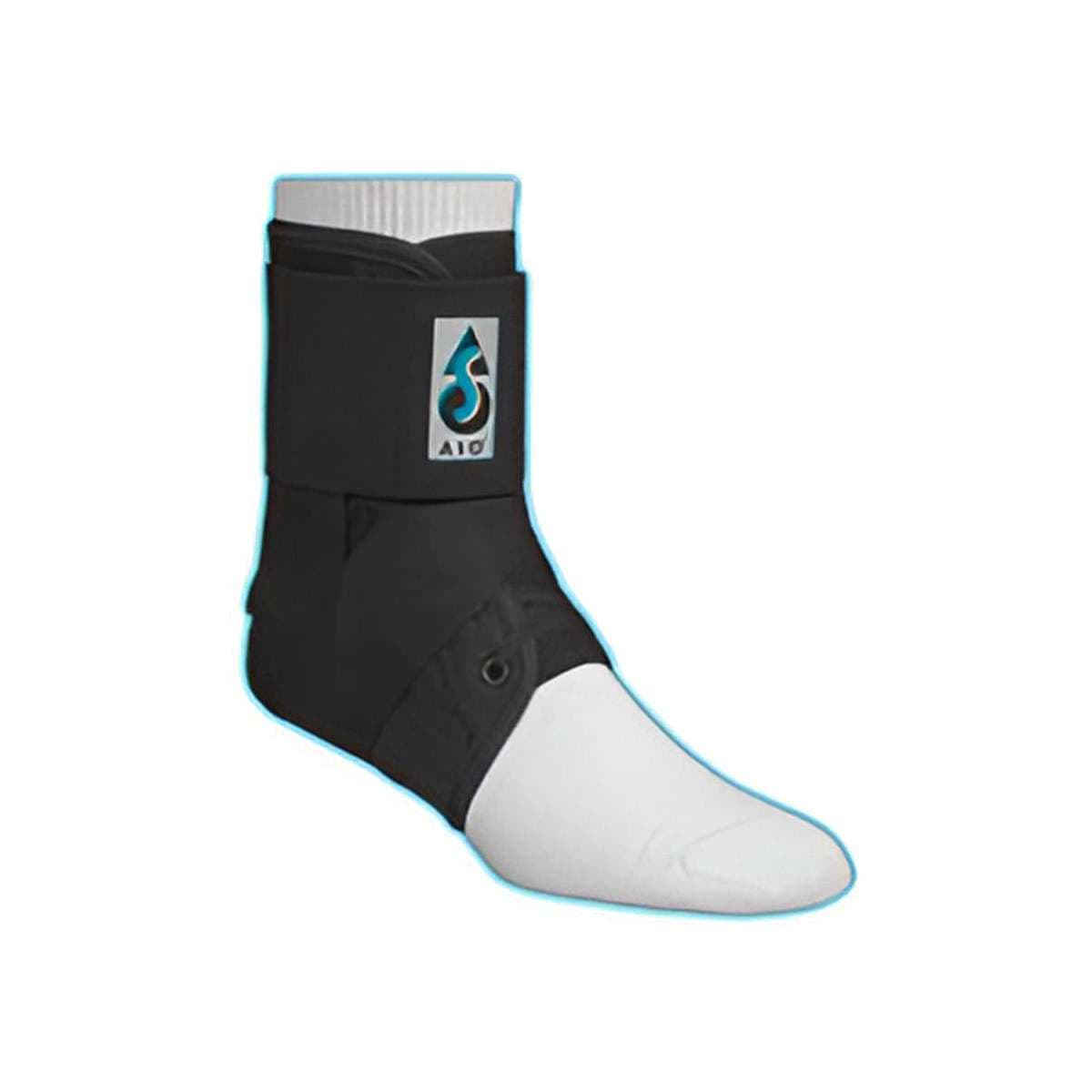 ASO Ankle Support Black Lace-Up Hook and Loop Strap Closure Foot Adult, 9 to 10 Inch, 2X-Small - Each - Image 1