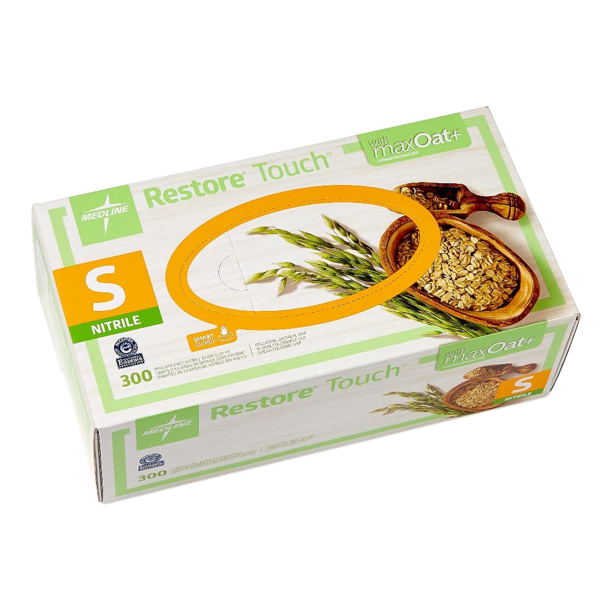 Medline Restore Touch Nitrile Exam Gloves - Image 1