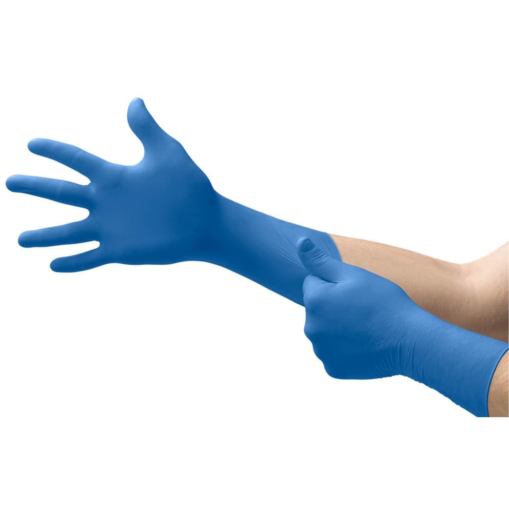 Microflex SafeGrip Latex Exam Gloves - Image 2