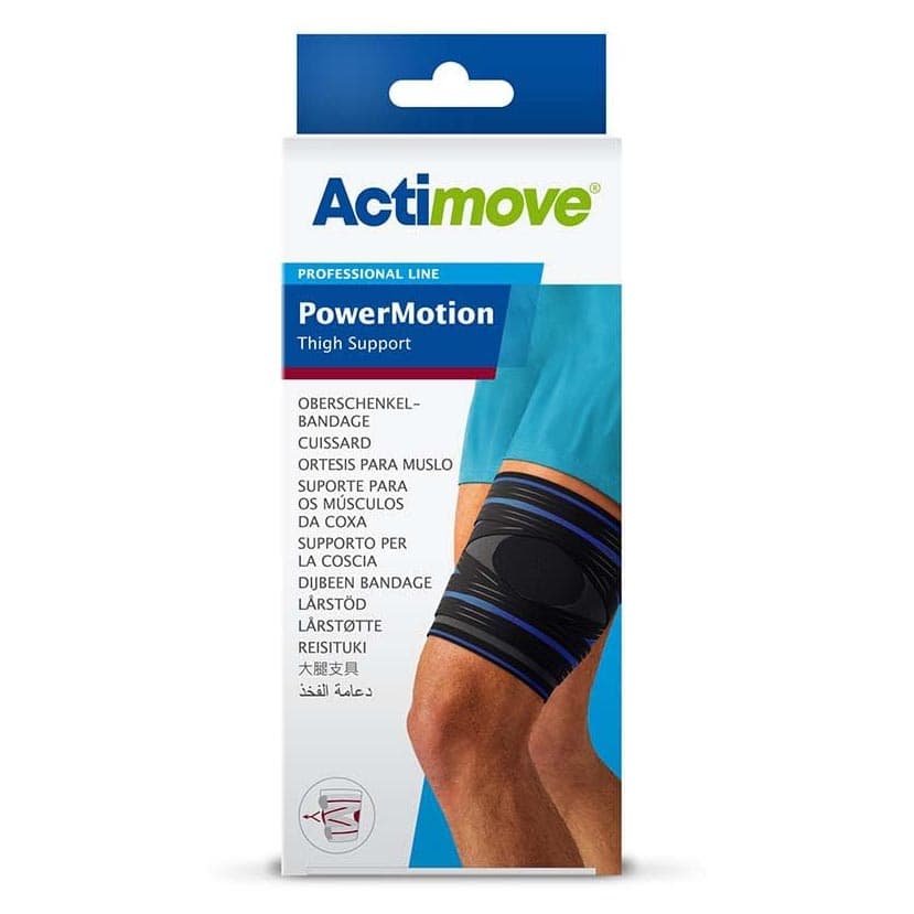 Actimove PowerMotion Thigh Muscle Support, Charcoal - Image 2