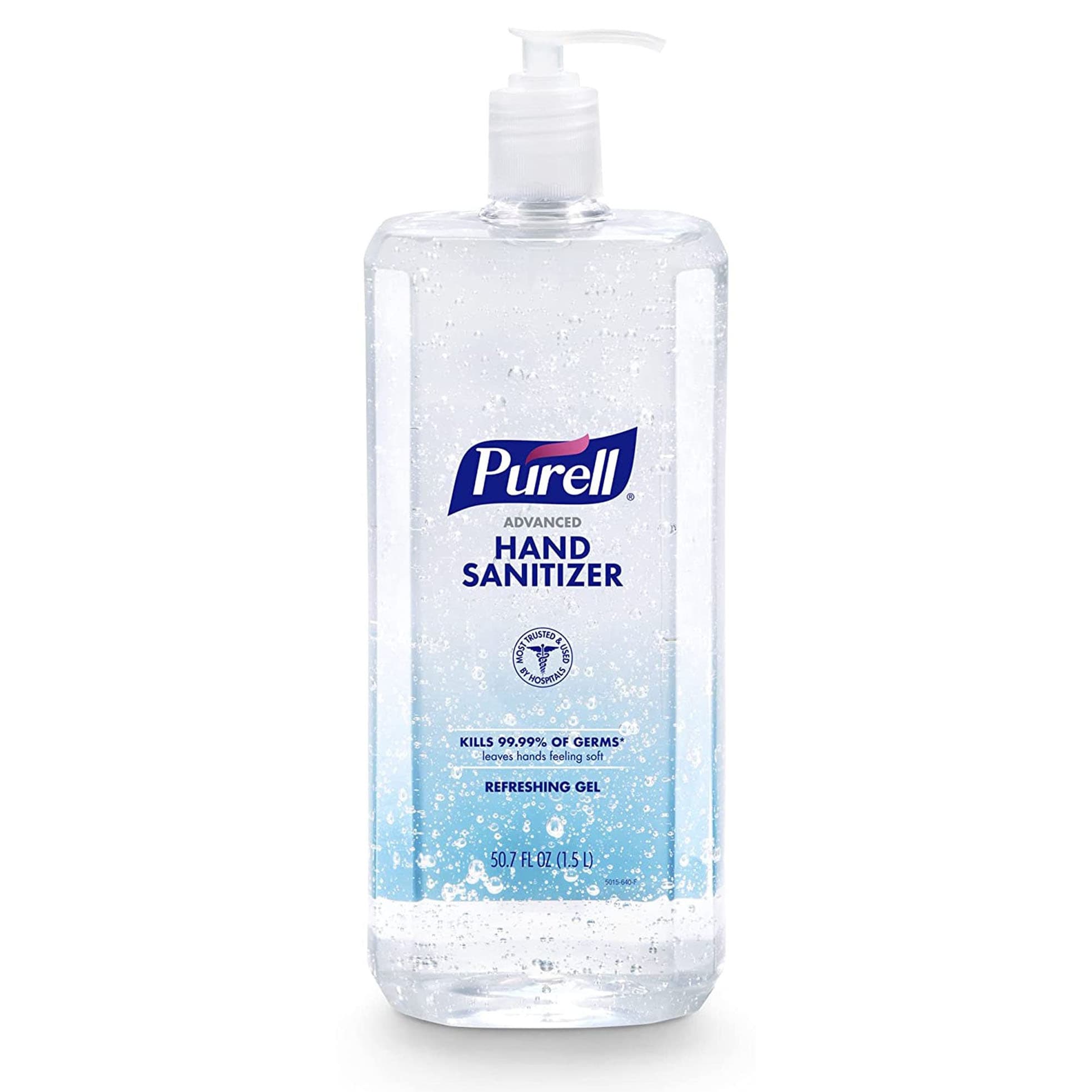 Purell Advanced Hand Sanitizer Gel, Pump Bottle, 1.5L - Each - Image 1