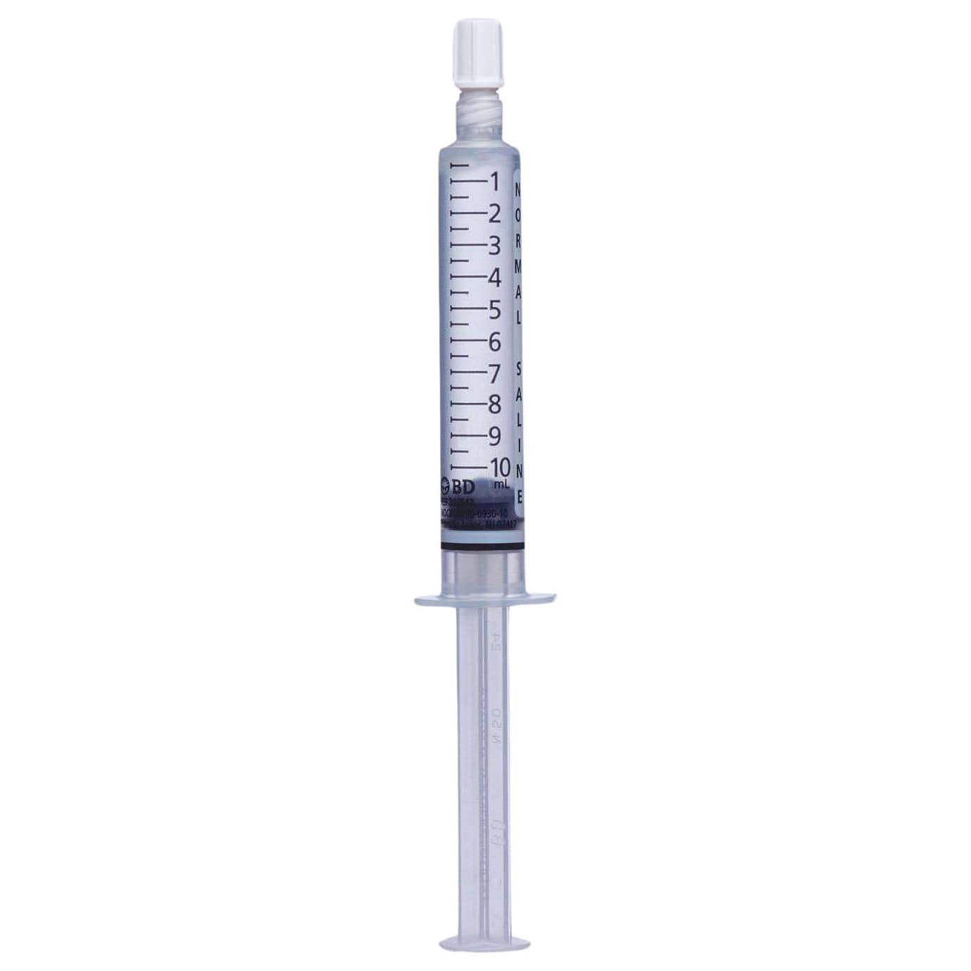 BD PosiFlush Pre-Filled Normal Saline Flush Syringe, 10 ML - Image 1