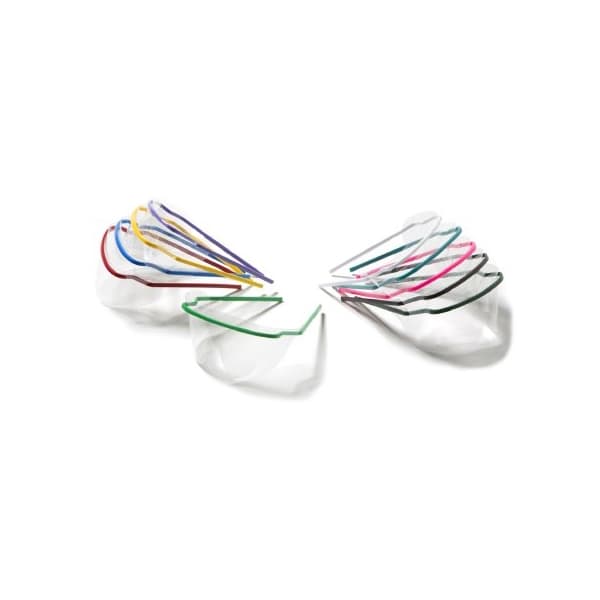 SafeView Safety Glasses with Assorted Color Frame - Case of 50 - Image 1