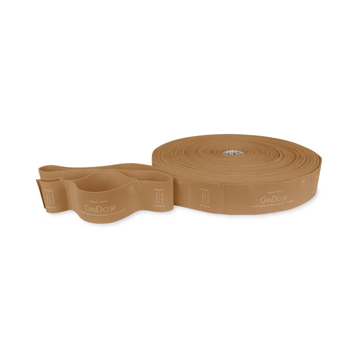 CanDo Multi-Grip Exerciser 30 Yard Roll, Tan, 2X Light - Image 1